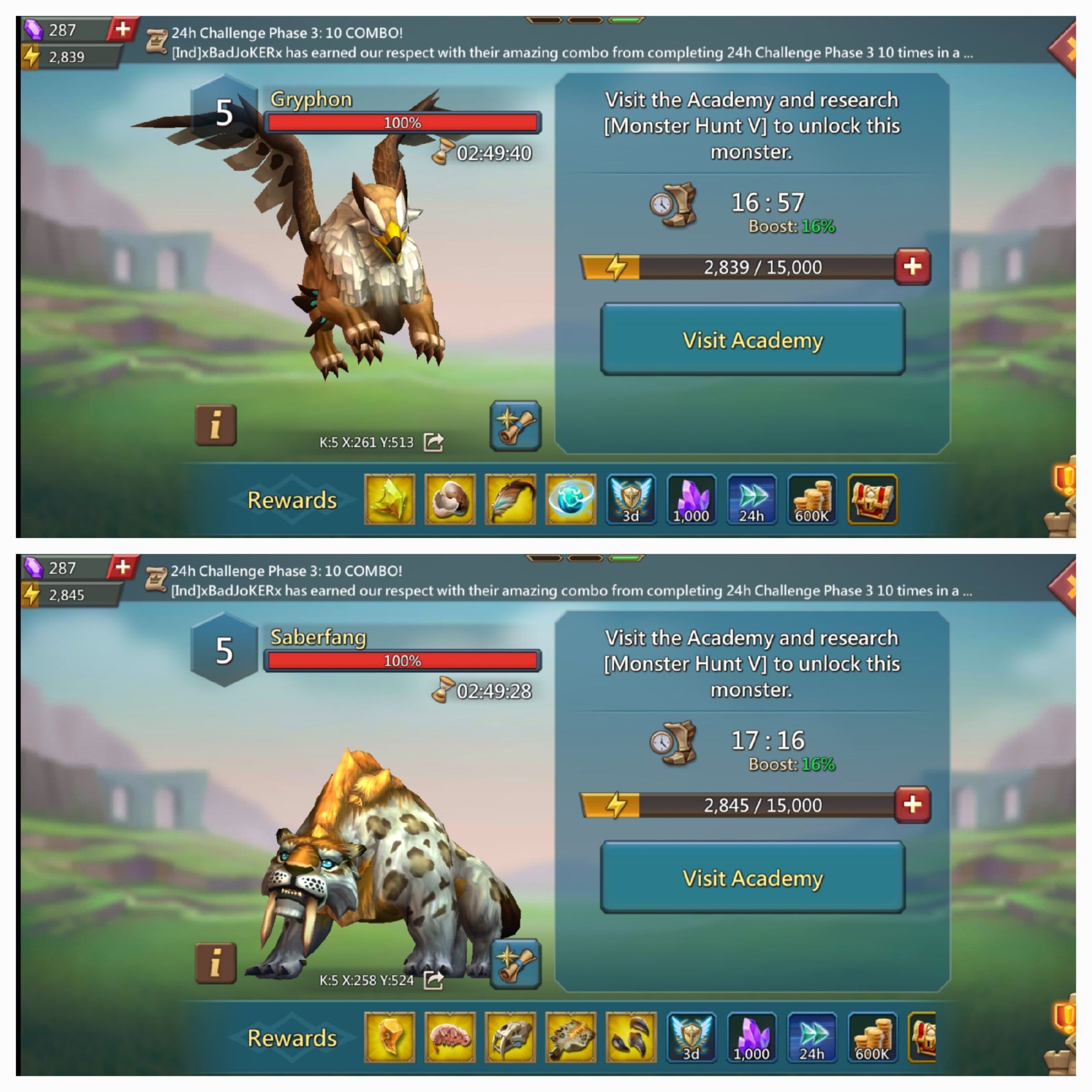 17 May 2024 | Lords Mobile Tomorrow Packs and Monsters