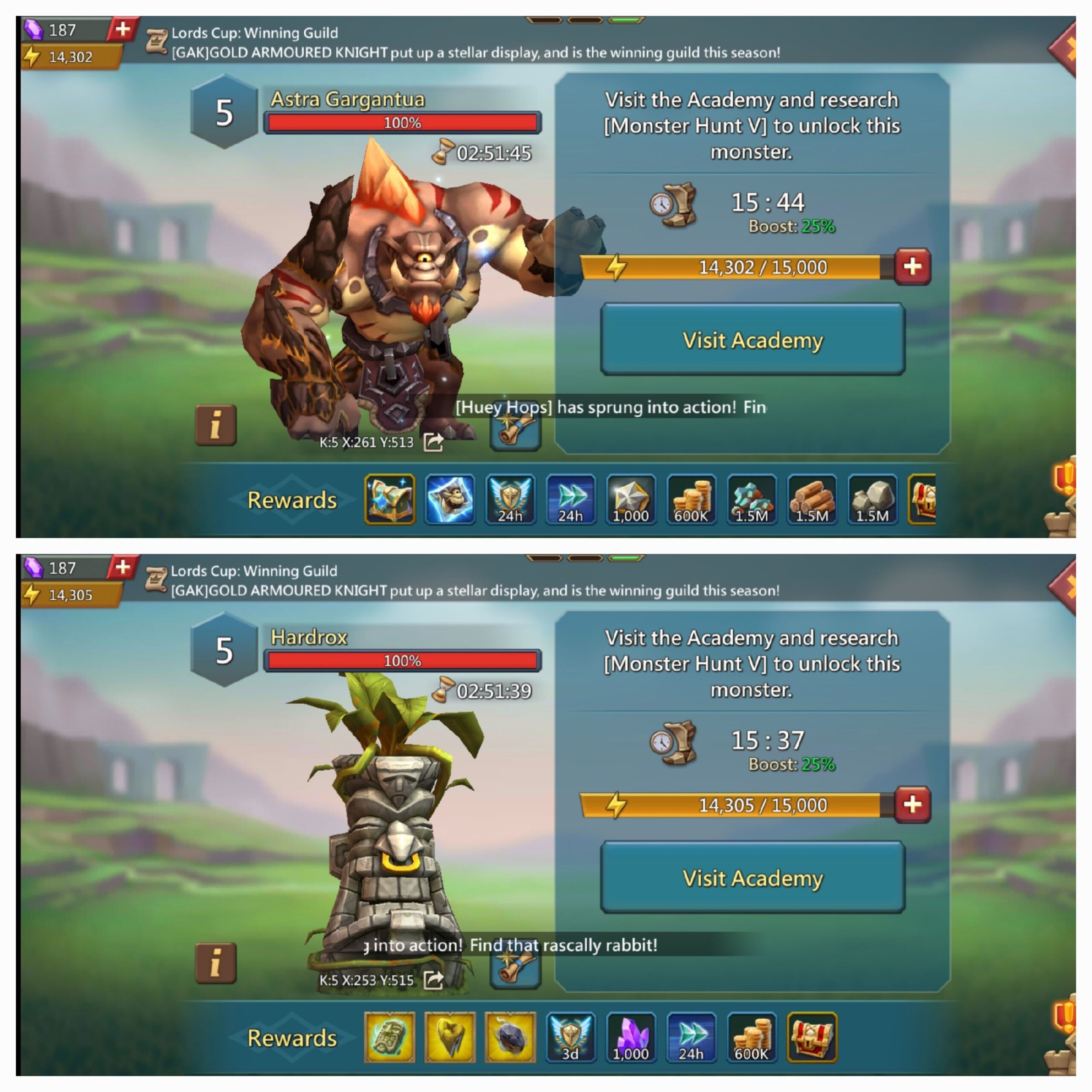 21 May 2024 Lords Mobile Tomorrow Packs and Monsters