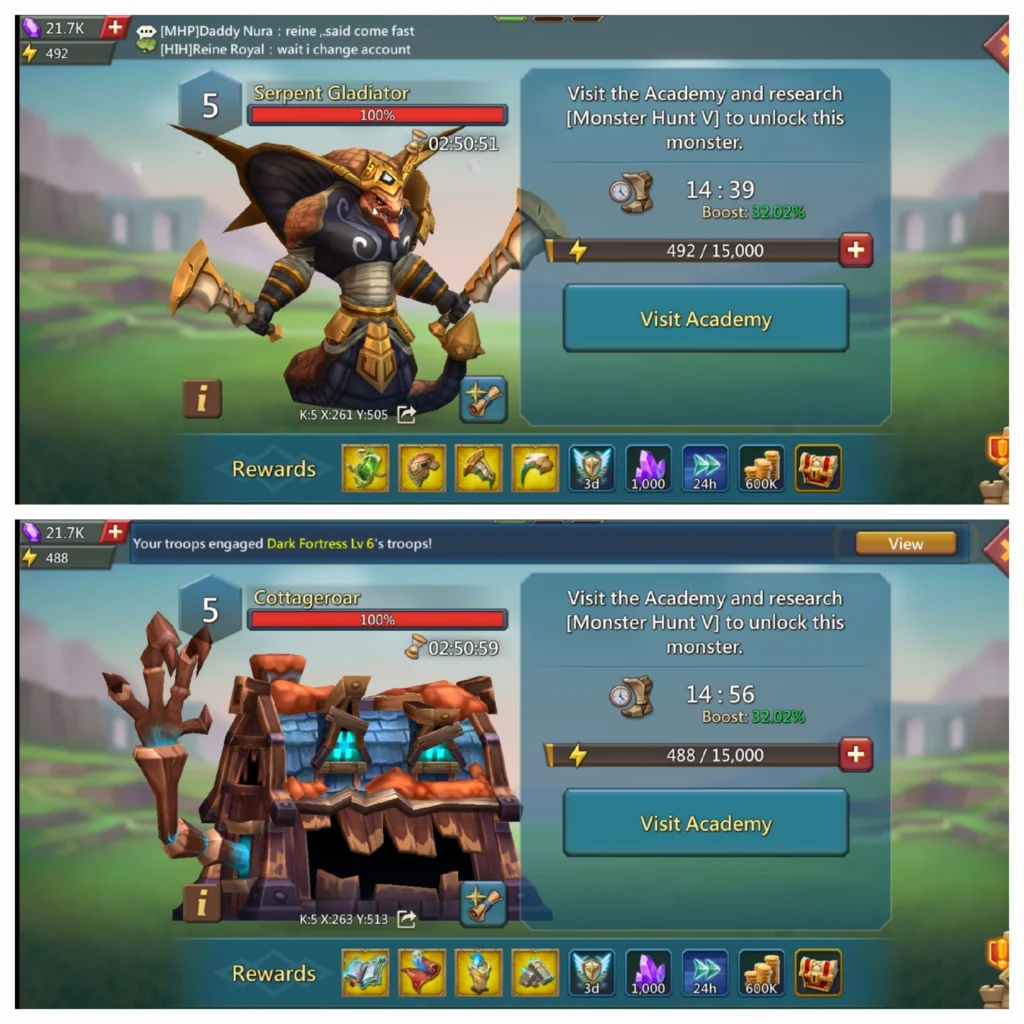 31 May 2024 Lords Mobile Tomorrow Packs and Monsters